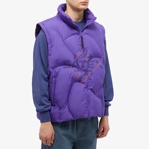 Veste matelassée à col montant pour homme, best-seller, automne, avec personnalisation du logo sur le devant, design de haute qualité - Product Image 4