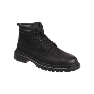 M1147 Men's Lace-up Classic Genuine Leather Boots Slip Resistant Autumn Winter Casual Walking Footwear - Product Image 1