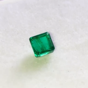 Piedra preciosa verde natural de corte esmeralda de 1,11 CTS de calidad AAA de Zambia pulido perfecto para hacer con certificado IGI - Product Image 6