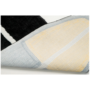 พรมเช็ดเท้าดีไซน์ใหม่กันลื่น ผลิตจากผ้าฝ้าย 100% ทำมือ สไตล์โมเดิร์น สำหรับใช้ในบ้านและโรงแรม ขนาดสั่งทำได้ ซักล้างได้ ทนทาน ใช้ได้สองด้าน - Product Image 5