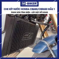 Cache-radiateur en matériau THP M-Biker pour moto CB650/CBR650/CB650F, placement inférieur, We 1/We 2, 1 kg, fabriqué au Vietnam