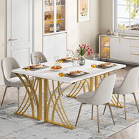 Bureau d'étude moderne en bois blanc doré, prix de gros, table d'ordinateur convertible pour adultes