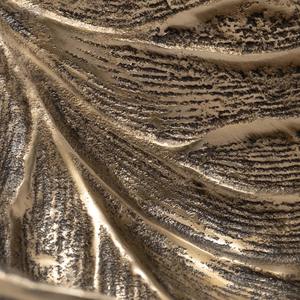 Modern Set of 3 Gold Leaf Brass Decorative Accents Elegant <b>Tabletop</b> <b>Display</b> for Living Room and Entryway Wholesale From India - Product Image 2