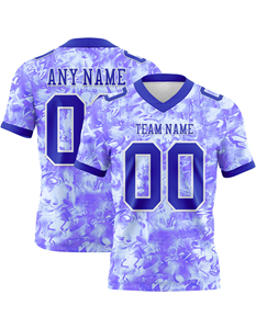 Personalizado de fútbol americano Jersey hombres mujeres niños sublimación aparejos sarga bordado Teamwear uniformes transpirables al por mayor - Product Image 3