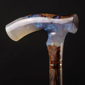 ไม้เท้าเรซิ่นไม้กันลื่นสำหรับผู้ชายใส่สบายพร้อมที่จับทนทานหลายรูปทรงสำหรับการฟื้นฟูคนชรา - Product Image 2