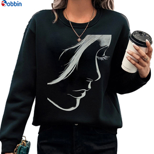 เสื้อสเวตเตอร์ผู้หญิงไซส์ใหญ่ขายดี รุ่นวินเทจ ผ้าฝ้ายฟลีซ 100% ระบายอากาศได้ดี แขนยาว คอกลม สวมใส่สบาย เหมาะสำหรับฤดูหนาว - Product Image 3