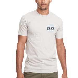 T-shirts personnalisables pour hommes et femmes, de qualité supérieure, écologiques, coupe ajustée, mélange polyester/coton, de la marque Level Apparel - Product Image 6