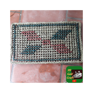 Alfombra de suelo de algas marinas naturales de primera calidad para áreas interiores y exteriores, Alfombra de paja resistente al agua para diseño - Product Image 5