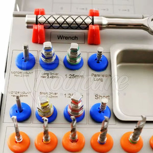 Kits dentaires universels de qualité supérieure pour implants chirurgicaux, en acier inoxydable, kits d'expansion osseuse, en vente en ligne - Product Image 4