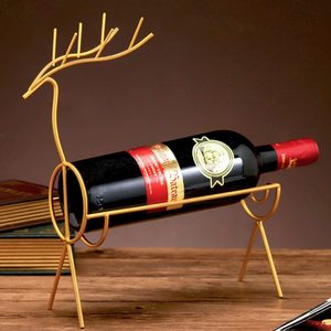 H.M.A Handicrafts Modern Pop <b>Art</b> Design Metal Tabletop Wine Holder for Home Bar Bottle Organizer and Kitchen Storage <b>Stand</b> - Product Image 5