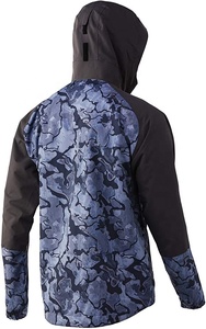 แจ็กเก็ตกันฝนสำหรับผู้ชายปรับแต่งได้มีซิปด้านหน้ามี100% กันน้ำ - Product Image 6