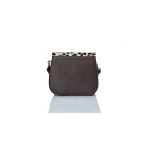 Bolso de cuero con pelo de vaca para mujer, bolso de mano de moda portátil con Monedero de piel auténtica para primavera y otoño - Product Image 2