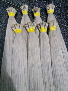 Alta calidad cutícula doble dibujado Remy queratina U/V punta preadherida extensión de cabello humano para la venta cabello crudo vietnamita - Product Image 4