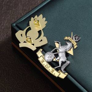 Custom Magnetic 3D Metal Lapel <b>Pin</b> Badge Plated Zinc Alloy Brooch Safety <b>Pin</b> Attachment for Garment <b>Hats</b> Bags - Product Image 2