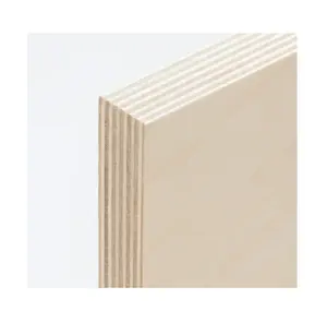 Ahşap Model için 3mm/4mm/5mm Basswood kontrplak lazer kesim Basswood film kaplı kontrplak levha