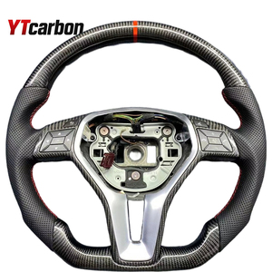 Volant sport en fibre de carbone YTcarbon pour modification personnalisée des modèles GLE <span class=keywords><strong>GLK</strong></span> W204 W176 C200 C180 E300 GLB CLA35 AMG - Product Image 6