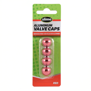 Capuchons et adaptateurs de valves de pneus en aluminium anodisé rouge - Product Image 3