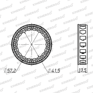 SGMT01 Sprag para Mitsubishi / Hyundai Toyota / Lexus F4A51/R4A51, F5A51/R5A51 U140E - Product Image 2