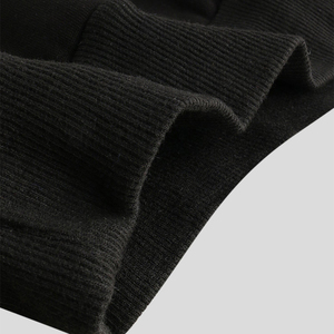 Sudadera con capucha de algodón de manga larga informal para hombre, sudadera de invierno con patrón sólido, estampado 3D Puff, cremallera teñida lisa, novedad de otoño 2025 - Product Image 6