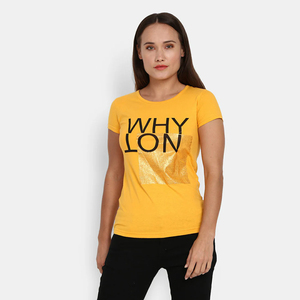 Camiseta de algodón de gran tamaño de verano para mujer de alta calidad Camiseta informal de manga corta de color sólido - Product Image 1