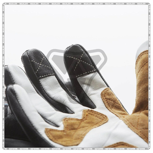 Guantes Cortos para Motocicleta, Ligeros, Transpirables, Impermeables, con Función de Pantalla Táctil y Nudillos Reforzados - Product Image 4