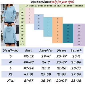 Femmes 2025 Vintage mode décontracté hauts pullover à manches longues col rond sweats à capuche coupe ample pour l'hiver navettage printemps - Product Image 6