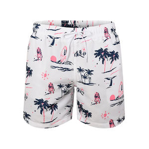 Super élégant hommes vêtements de plage maillot de bain solide toile tricoté séchage rapide respirant taille élastique conseil Shorts 2024 nouveau - Product Image 1
