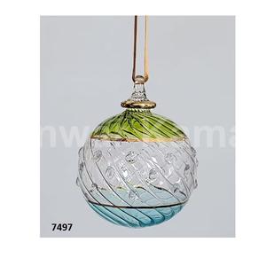 Bola de cristal pintada a mano de gran forma, adornos colgantes, lo mejor decorativo para fiesta de año nuevo, bola de cristal de Navidad, adornos colgantes - Product Image 2