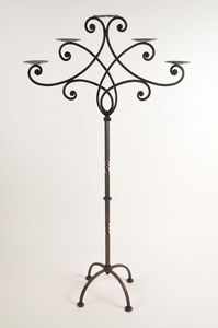 Venta al por mayor mejores precios decoración del hogar e iluminación único candelabro personalizado clásico de Metal arte de la pared candelabro - Product Image 2