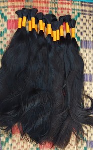 Extensiones de Cabello Humano Remy Indio 100% Virgen, 100 Gramos, Alta Calidad, Rizado Francés, Doble Trama a Máquina para Peinado - Product Image 3