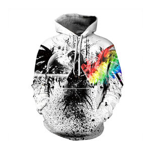 Vente en gros de sweats à capuche en polaire personnalisés pour hommes fermeture éclair brodée par sublimation - Product Image 1