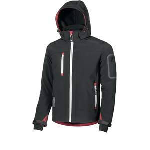 Metropolis Black/Carbon Softshell Jacket Stylish <b>Coat</b> <b>Stand</b> - Product Image 2