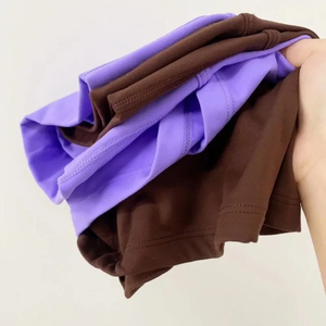 Pantalones cortos sin costuras personalizados para mujer Cintura alta Entrenamiento Biker Gym Fitness Yoga Leggings Compresión Sportwear - Product Image 5