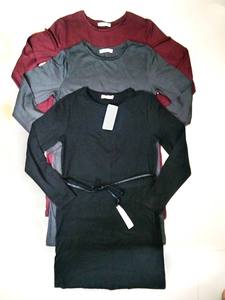 Señoras Nueva Moda Sólido Midi Vestidos Verano Clásico Vestidos Algodón Spandex Casual Venta al por mayor - Product Image 6