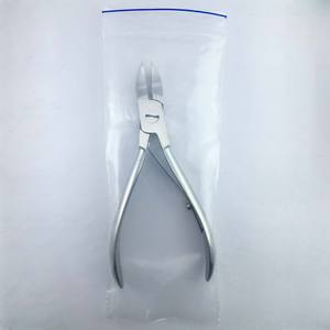 Pinces à ongles à cuticules (poignée unie/imprimée) poignée miroir en acier inoxydable CE & ISO approuvé - Product Image 6