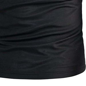 Chemises polo personnalisables à fermeture éclair 1/4 pour hommes, vêtements de sport respirants et décontractés à manches courtes, chemises en coton à fermeture éclair imprimée de grande taille - Product Image 4