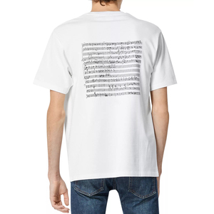 เสื้อยืดผู้ชายผ้าฝ้ายทรงปกติ น้ำหนัก 220 กรัม พิมพ์ลายโลโก้ 3 มิติ ด้วยเทคนิคซิลค์สกรีน แบบถัก สีพื้น เป็นมิตรต่อสิ่งแวดล้อม ขายส่ง - Product Image 4