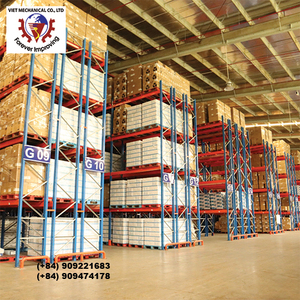 Advanced Double <b>Deep</b> Pallet Rack Durable Structural Design Warehouse Storage Solution for Space Optimization - Product Image 3