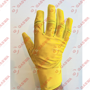 Gants de frappe de baseball bleus de qualité supérieure, professionnels, 100% cuir véritable, respirants, légers, à manches longues - Product Image 2