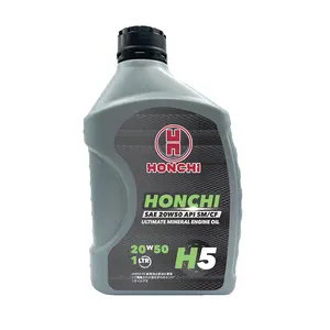 HONCHI 20 W50 MINERAL Hochleistungs-Dieselmotor öl Schmieröl 1L Kfz-Schmierstoffe OEM Großhandel Fabrik motor Synthet