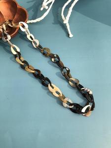 Collier de luxe en corne de buffle fait à la main, bijoux naturels et durables pour femmes, haute qualité - Product Image 3