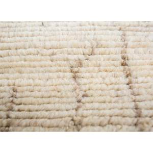 Tapis en laine afghane noué à la main Manifest Ivory Re-1338, tapis rectangulaire moelleux pour salon, motif abstrait pour la maison et les couloirs - Product Image 3