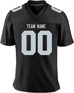 Ensemble d'uniformes de football américain sur mesure Design personnalisé avec numéro et nom pour maillot de football américain en équipe - Product Image 6