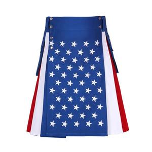 Kilt traditionnel hybride en cuir avec accents en cuir, uniforme des Highlands, taille personnalisable - Product Image 1