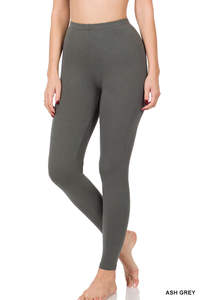 2023 Leggings de Yoga taille haute sur mesure pour femmes coton doux pleine longueur Fitness porter Long tissu tricoté - Product Image 4