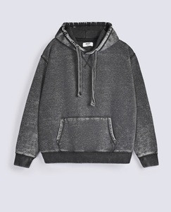 Sweat-shirt à capuche à manches patchwork unisexe épais et lourd en polaire vierge 2025 New Fashion Top Quality Manufacturer - Product Image 6