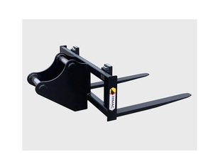 Fourche à palette pour excavatrice 0.8-50t Nouvelle construction et industries agricoles Les composants de base appropriés comprennent le moteur de pompe à moteur - Product Image 3