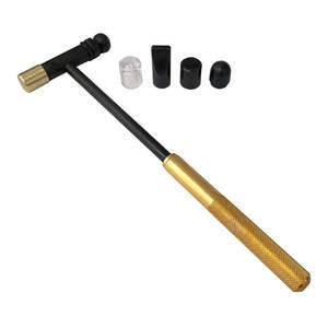 Conception à double extrémité pour la polyvalence dans vos projets Marteau à bijoux Taille compacte Convient aux conceptions complexes Marteau à bijoux - Product Image 4