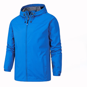 Veste coupe-vent imperméable d'extérieur Expu International, logo personnalisé, écologique, séchage rapide, respirante, grande taille pour hommes et femmes - Product Image 1