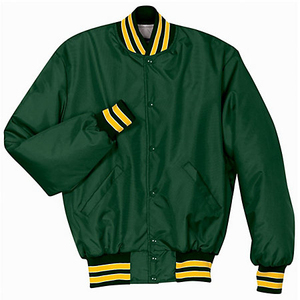 Veste universitaire de baseball en satin de polyester personnalisée de haute qualité, style bombardier OEM ODM Letterman pour hommes de grande taille - Product Image 6